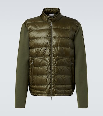 Archivio wool-trimmed cardigan | Moncler