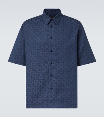 Jeanshemd Monogram 72 aus Jacquard | Givenchy