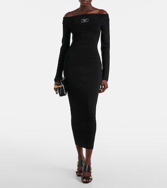 Abito lungo in maglia | Balmain