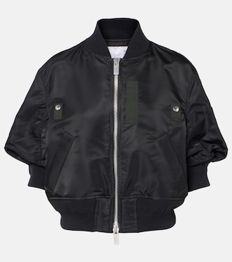 Giacca blouson in twill tecnico | Sacai