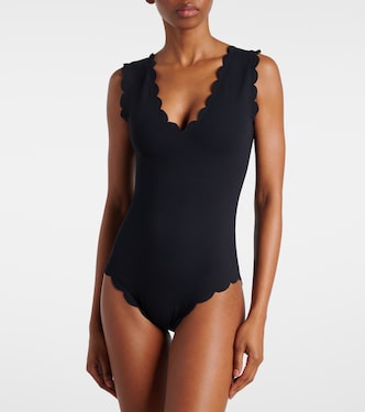 Bañador Charleston reversible festoneado | Marysia