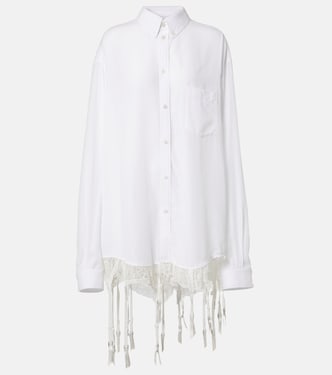 Lace-trimmed shirt | Balenciaga