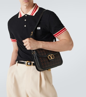 9TO5 leather shoulder bag | Valentino Garavani