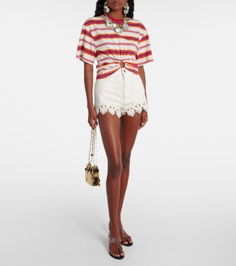 Shorts in cotone macramé | Rabanne