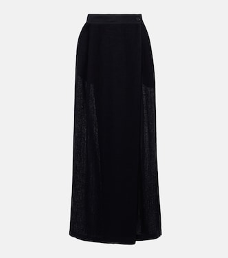 Lil linen wide-leg pants  | Loro Piana