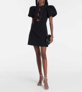 Kaylee bow-detail minidress | Rebecca Vallance