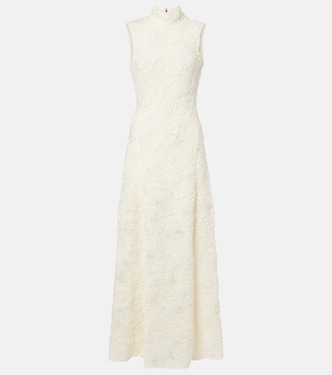 Floral mesh maxi dress | Rotate