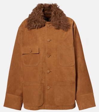 Oversized leather jacket | Plan C