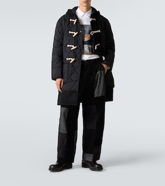 Patchwork cotton poplin shirt  | Comme des Garçons Homme