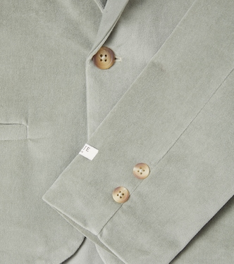 Tommas 코튼 벨벳 수트 재킷 | Donsje