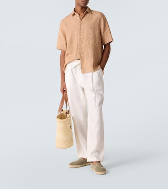 Espadrilles Helio aus Veloursleder | Frescobol Carioca