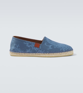 Paisley gabardine espadrilles | Etro