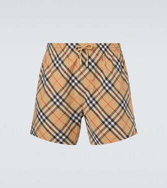 Burberry Check swim trunks | Burberry