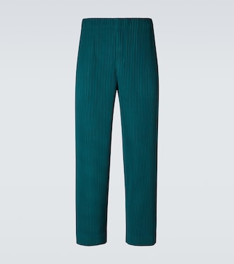 Color Pleats straight pants | Homme Plissé Issey Miyake