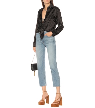 Sandali Venice in suede con plateau | The Attico