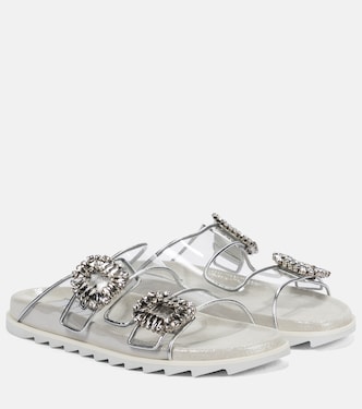 Sandali Slidy Viv' in PVC e pelle | Roger Vivier