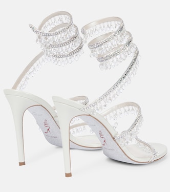 Chandelier embellished leather sandals | Rene Caovilla