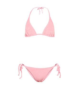 Bikini Pamela in spugna di misto cotone | Lisa Marie Fernandez