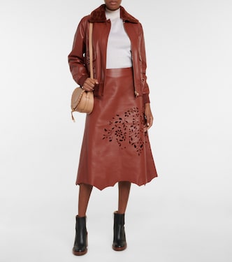 Gonna midi in pelle | Chloé