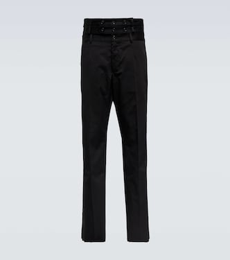 Pantalón de traje con doble cintura | Dolce&Gabbana