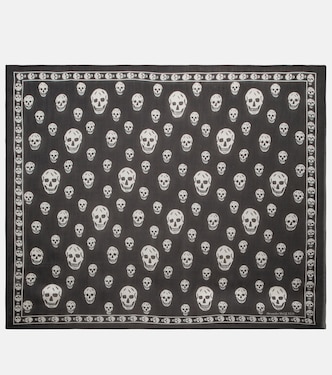 Foulard in seta con stampa | McQueen