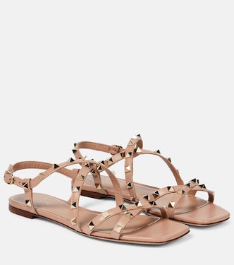 Sandalias Rockstud de piel | Valentino Garavani