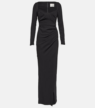 Robe longue en crêpe | Roland Mouret