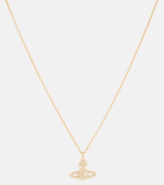 Collana Grace Bas Relief con cristalli | Vivienne Westwood