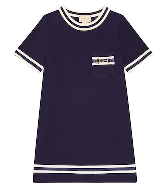 Kleid Gucci Horsebit aus Baumwoll-Jersey | Gucci Kids