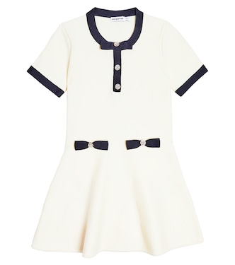 Verziertes Kleid aus einem Baumwollgemisch | Self-Portrait Kids