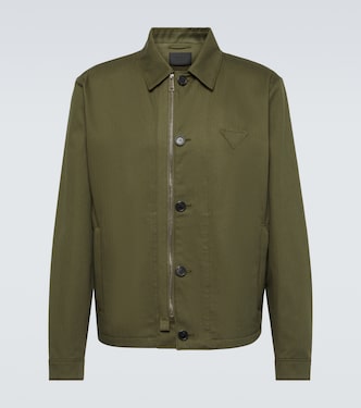 Jacke aus Baumwoll-Gabardine | Prada