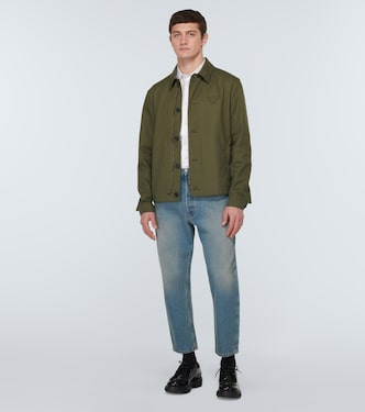 Jacke aus Baumwoll-Gabardine | Prada