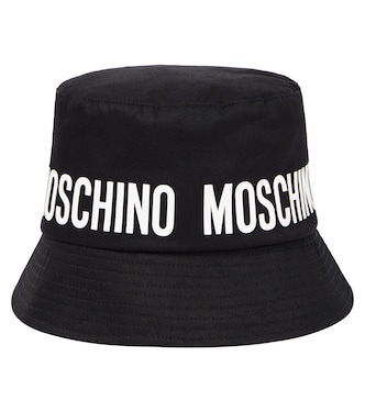 Sombrero de pescador de algodón con logo | Moschino Kids