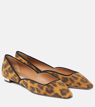 Maia Flay leather ballet flats | Aquazzura