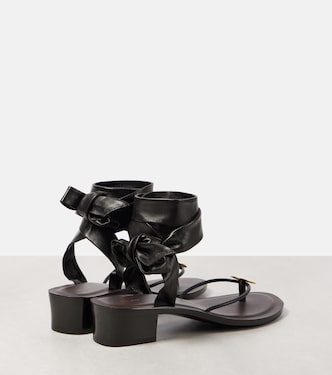 Sandali infradito Cord in pelle | The Row