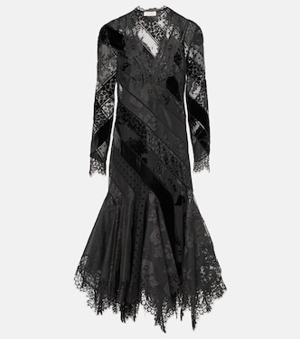 Abito midi Eden in pizzo | Zimmermann