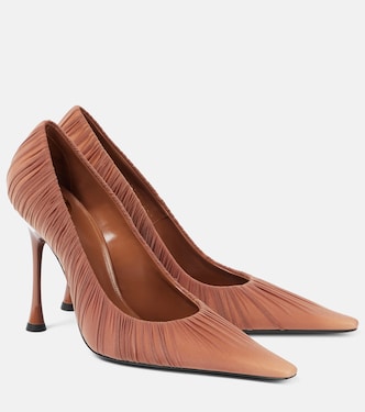 Emmanuelle 110 satin pumps | Saint Laurent