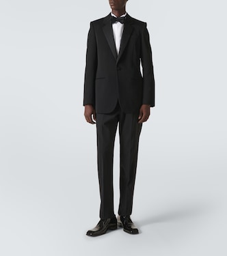 Wool grain de poudre tuxedo jacket | Saint Laurent