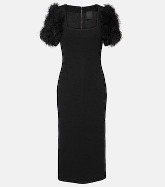 Pompom knitted midi dress | Givenchy