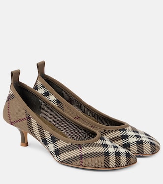 Burberry Check jacquard pumps | Burberry