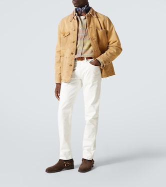 Jean slim à taille mi-haute | RRL