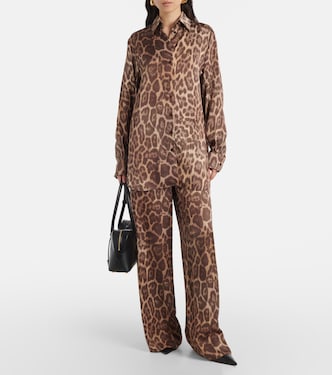Camicia con stampa leopardata | Stella McCartney