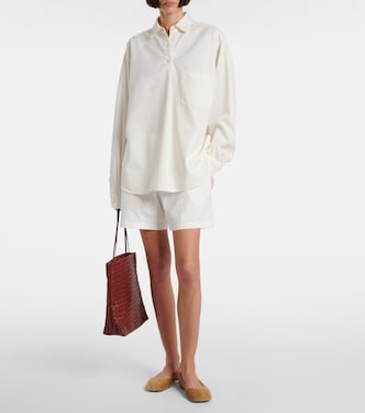 Gunty cotton shorts | The Row
