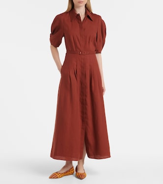 Hemdblusenkleid Maude aus Leinen | Gabriela Hearst