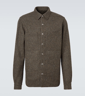 Wool overshirt | Rick Owens