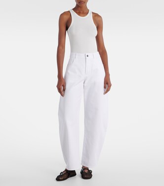 Mid-Rise Barrel Jeans  | Alaïa