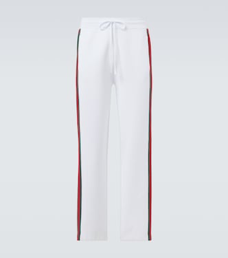 Hose Web Stripe aus einem Baumwollgemisch | Gucci