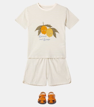 T-shirt e shorts Famo in cotone | Konges Sløjd