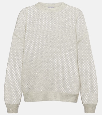 Pullover in maglia a coste | Brunello Cucinelli