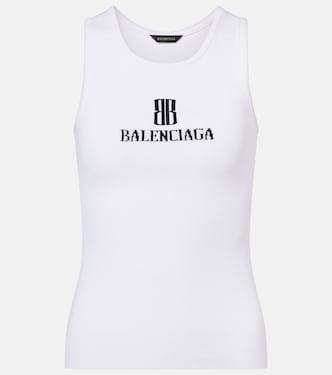 Nano BB knitted tank top | Balenciaga